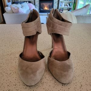 Suede shoes